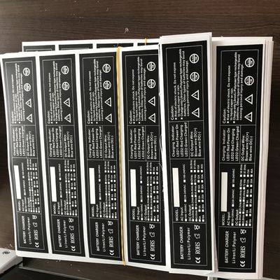 Бумажный слипчивый печатая стикер цвета слоновой кости ярлыка бутылки бокала сока