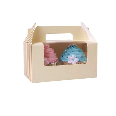 Цвет коробки торта ODM складной 420gsm Kraft OEM бумажный роскошный изготовленный на заказ