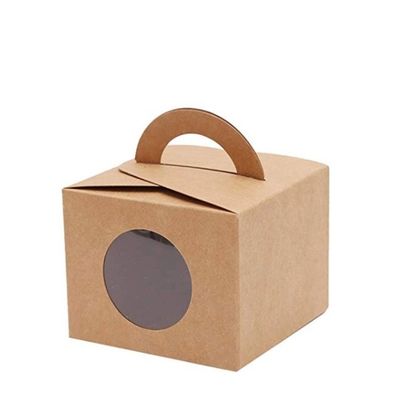 Цвет коробки торта ODM складной 420gsm Kraft OEM бумажный роскошный изготовленный на заказ