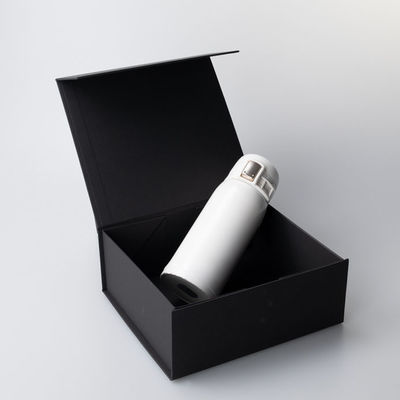 подарочная коробка искусства 157gsm бумажная черная с упаковкой крышки складной твердой магнитной