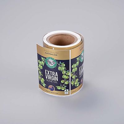 Слипчивые термальные косметические стикеры ярлыка продукта CMYK PMS изготовленные на заказ