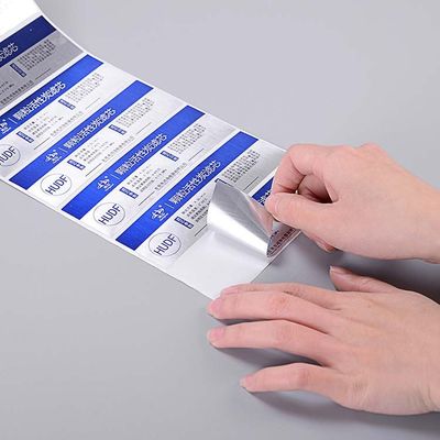 Стикеры слипчивого водоустойчивого Printable pantone собственной личности изготовленные на заказ упаковывая
