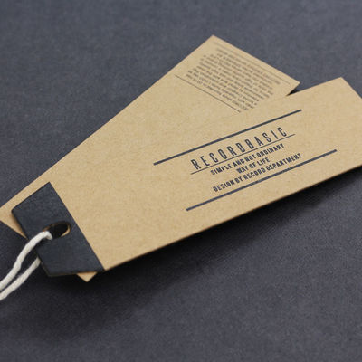 Роскошная фольга штемпелюя цвет Pantone hangtag пятна УЛЬТРАФИОЛЕТОВЫЙ персонализированный