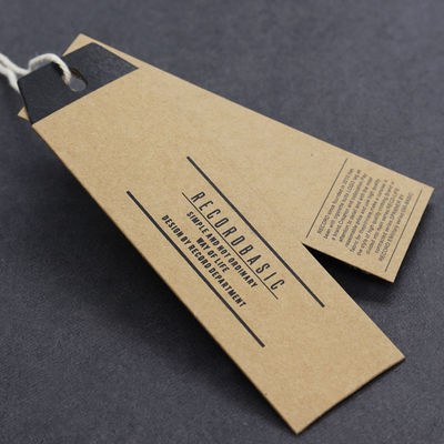 Роскошная фольга штемпелюя цвет Pantone hangtag пятна УЛЬТРАФИОЛЕТОВЫЙ персонализированный