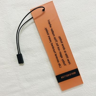 Свадьба Debossing OEM благодарит вас hangtag качания картона с веревочкой