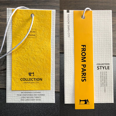 CMYK персонализировало hangtag