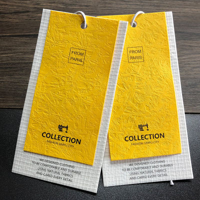 CMYK персонализировало hangtag