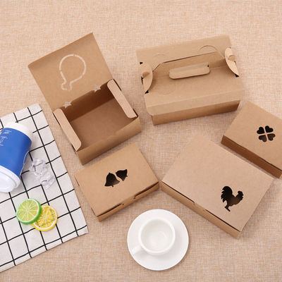 Масло придает непроницаемость печатание коробок CMYK салата бумаги 350gsm kraft упаковывая