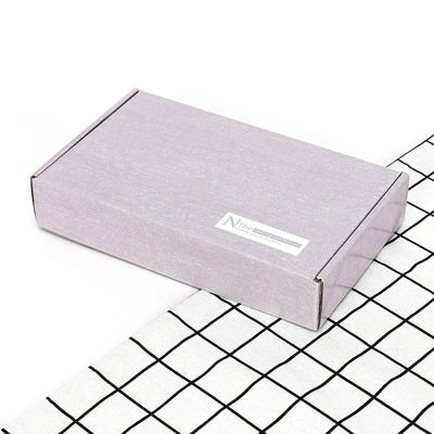 Роскошная складная 25*12*7cm рифленая доставка воздушных судн картонной коробки
