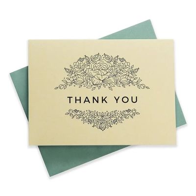 Карта приглашения бумаги свадьбы 350gsm Kraft дня рождения с охватывает